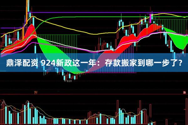 鼎泽配资 924新政这一年：存款搬家到哪一步了？