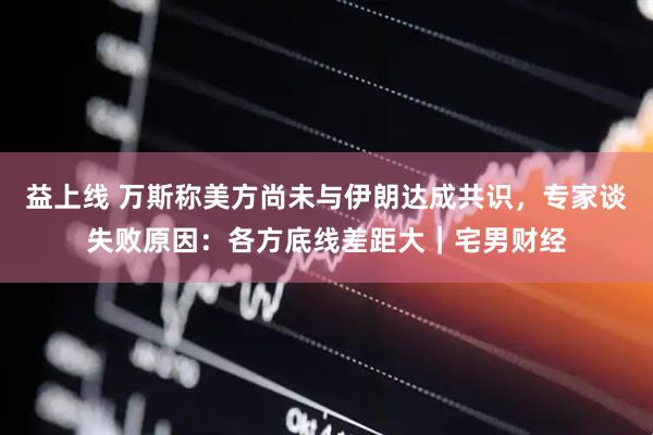 益上线 万斯称美方尚未与伊朗达成共识，专家谈失败原因：各方底线差距大｜宅男财经